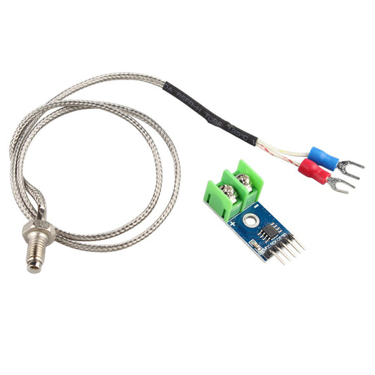HALJIA MAX6675 Module + Type K Thermocouple Temperature Sensor Temperature Testing Range Compatible with Arduino Raspberry Pi