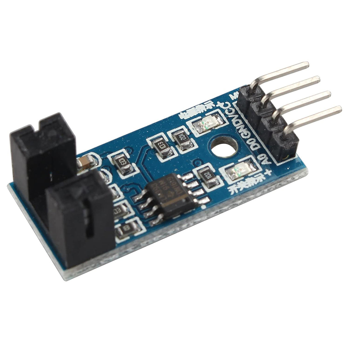 HALJIA LM393 Comparator Speed Sensor Detection Module LM393 Chip Slot