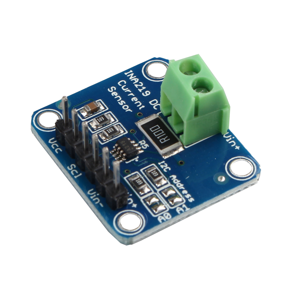 Pack De 2 Modules INA219 - Capteur D'alimentation DC Bidirectionnel I2C - Précision De Mesure Pour Projets électroniques