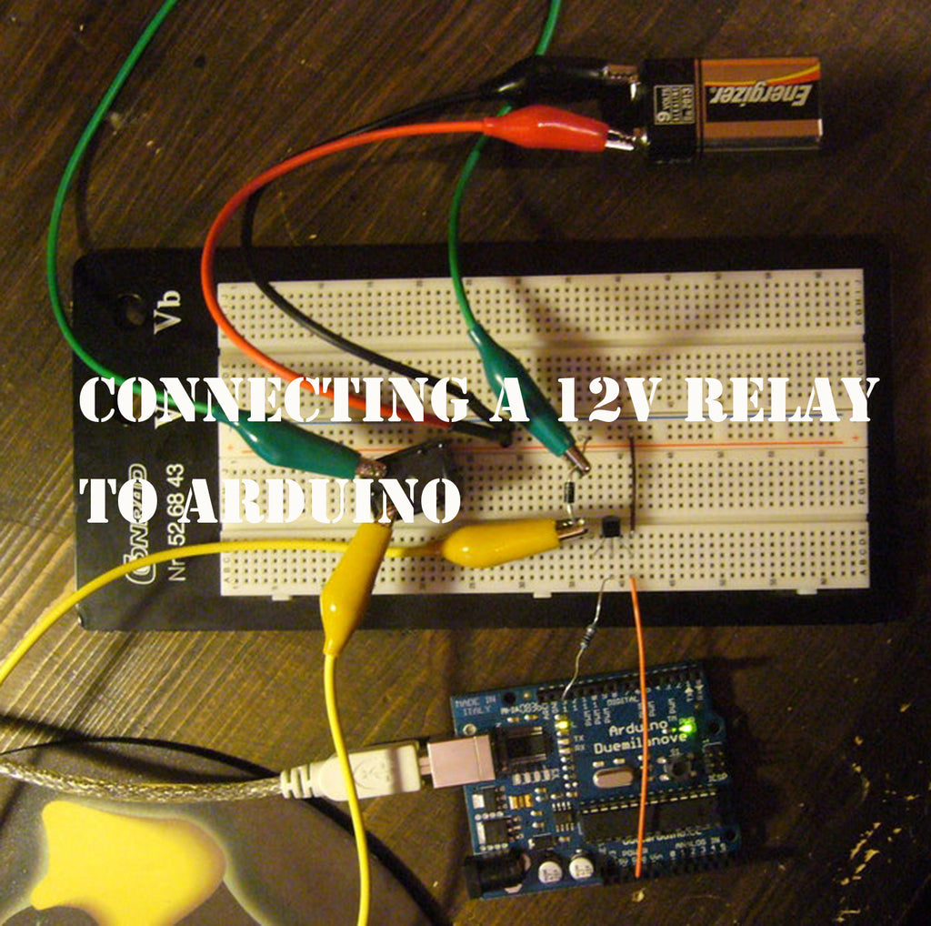 Connecting a 12V Relay to Arduino – HALJIA