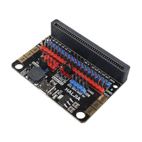 HALJIA Expansion Board for Micro:bit Adapter Plate Mini Breakout Board Integrated Buzzer Adapter IO IIC Ports Compatible with BBC Micro:bit V2, V1 Controller Board
