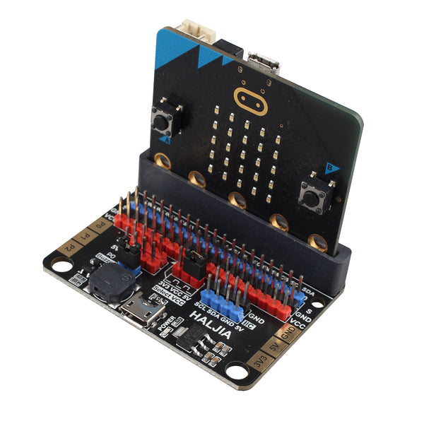 Bbc Micro Bit Adapter HALJIA Expansion Board for Micro:bit Adapter Plate Mini Breakout Board