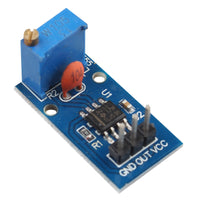 HALJIA NE555 Pulse Generator Adjustable Frequency Module 5-12V DC Compatible with Arduino Smart Car Single Channel Output Module 25 * 13mm
