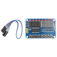 TM1638 Digitales LED Display mit 8-Tastenmodul für Arduino, Raspberry Pi TM1638 Digitales LED Display mit 8-Tastenmodul für Arduino, Raspberry Pi