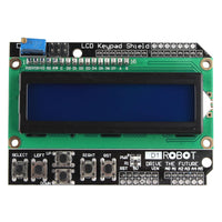 HALJIA 1602 LCD Display Module With keys LCD Keyboard Keypad Shield Board Compatible with Arduino UNO R3 MEGA2560 Nano