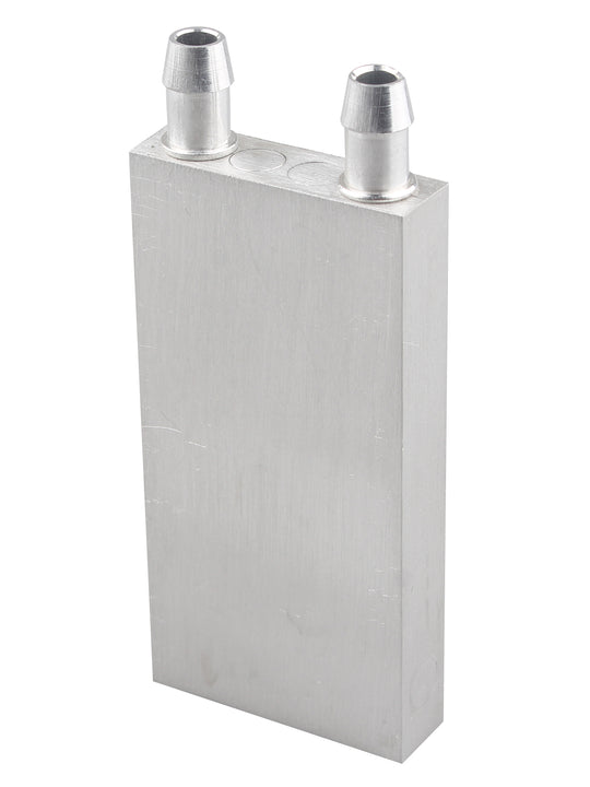 HALJIA Water-Cooled Heat Sink Radiator 40 * 80 * 12mm Aluminum Water Liquid Cooling Module Plate for CPU Semiconductor