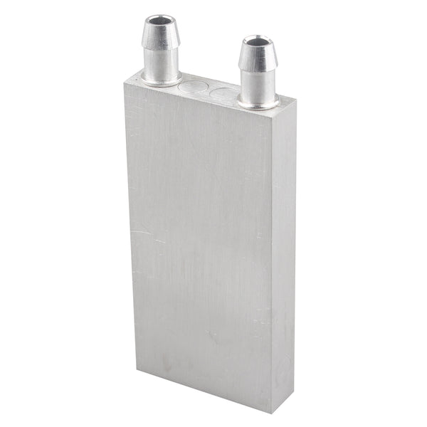 HALJIA Water-Cooled Heat Sink Radiator 40 * 80 * 12mm Aluminum Water Liquid Cooling Module Plate for CPU Semiconductor