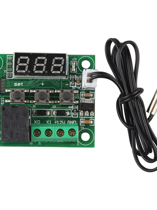 HALJIA W1209 DC 12V -50 to +110'C Temperature Controller Control Switch Thermostat Thermometer Sensor Module
