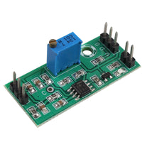 HALJIA LM393 Voltage Comparator Module Adjustable Signal Waveform High Low Level/Load Drive Dual Channel 4.5-28V High Voltage Module