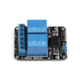 HALJIA 5V 10A 2-Channel Relay Module w/Optical Coupling Protection Expansion Board Compatible with Arduino