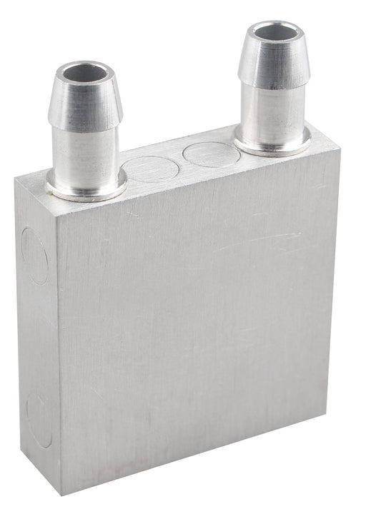 HALJIA Water-Cooled Heat Sink Radiator 40 * 40 * 12mm Aluminum Water Liquid Cooling Module Plate for CPU Semiconductor