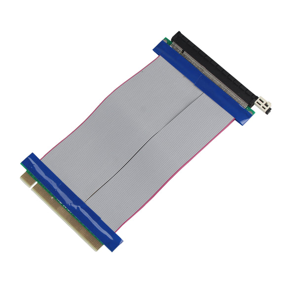HALJIA PCI-164-Pin PCI-E 16X Riser Card Flex Flexible Ribbon Extender Extension Cable