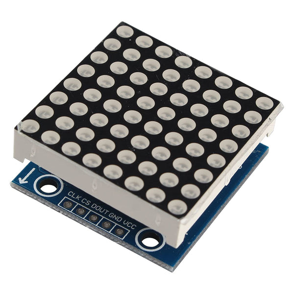 HALJIA Seamless Cascadable MAX7219 PIC 8x8 Dot Matrix Display LED 5.5V Control Module Compatible with Arduino