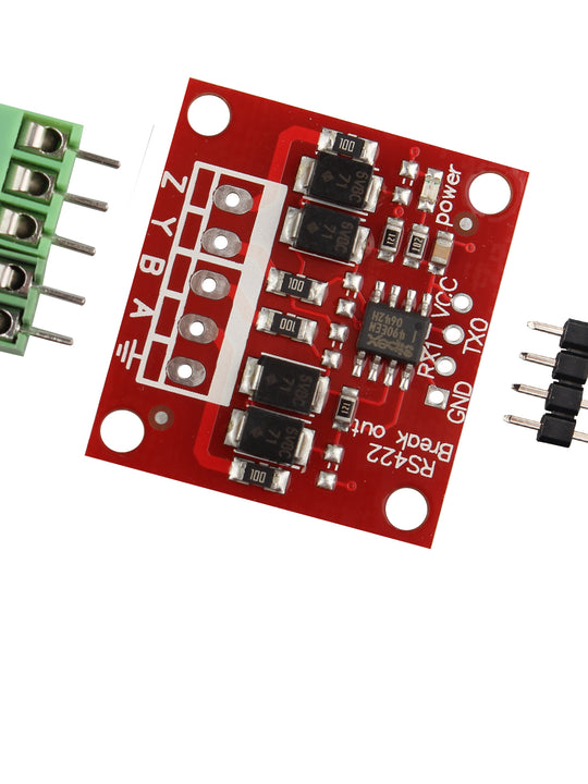 HALJIA RS422 Mutual Turn TTL Bi-directional Signal Module Full Duplex 422 Turn Single Chip UART Serial Port Level Conversion 5V