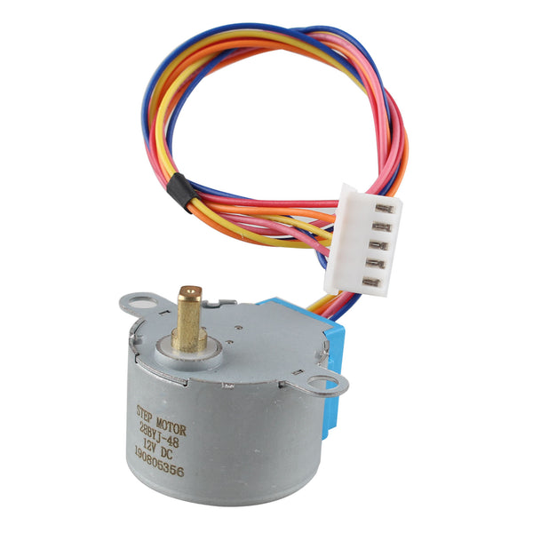 HALJIA Stepper Motors 28BYJ-48 - 12V Voor Arduino Projecten
