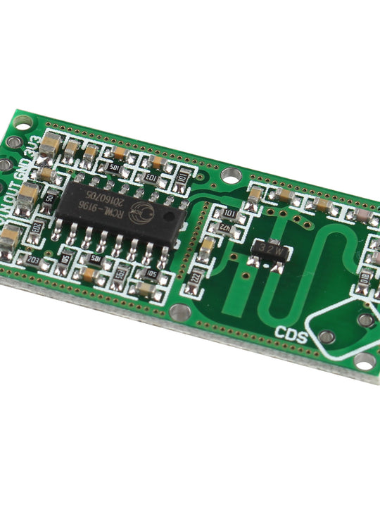 HALJIA RCWL-0516 Microwave Radar Motion Sensor Module Human Body Induction Switch Module High Sensitivity Long Sensing Distance Wide Sensing Angle for Detecting Moving Objects Compatible with Arduino