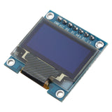 HALJIA 0.96" Inch White SPI I2C IIC OLED Serial 128x64 LCD LED Display Module SSD1306 Driver IC DC 3.3V 5V Compatible with Arduino C51 STM32 STM8 MSP430 PIC