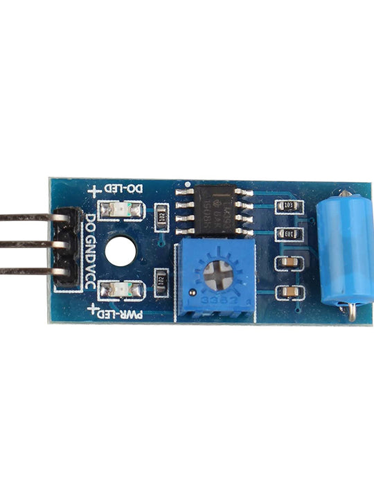 HALJIA SW-420 Normally Closed Type Vibration Sensor Module Alarm Sensor Module Vibration Switch Module Motion Sensor Module Compatible with Arduino Raspberry Pi