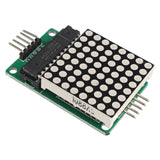 HALJIA MAX7219 Dot Matrix MCU LED Display Control Module Kit Compatible with Arduino With Dupont Cable