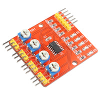 HALJIA 4-Channel Infrared Tracking Obstacle Avoidance Sensor Module 4CH IR Line Track Follower Sensor PCB Board Compatible with Smart Car/Arduino