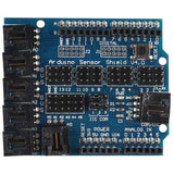 HALJIA Sensor Shield V4 Digital Analog Module Servo Motor Interface Compatible with Arduino UNO MEGA Duemilanove