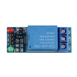 HALJIA 6PCS 1 Channel 5V Relay Expansion Module Board Shield Low Level Trigger Universal Blue Terminal High Performance Compatible with Arduino Uno 1280 2560 ARM PIC AVR DSP MCU