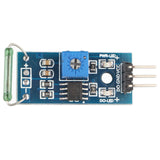HALJIA Reed Sensor Module Magnetron Module Reed Switch MagSwitch Compatible with Arduino