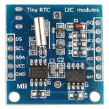 HALJIA Tiny DS1307 I2C DS1307 24C32 Real Time Clock Module for Arduino AVR PIC 51 ARM