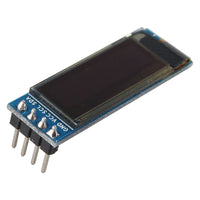 HALJIA 0.91" Inch White I2C IIC OLED Serial 128x32 LCD LED Display Module SSD1306 Driver IC DC 3.3V 5V Compatible with Arduino C51 STM32