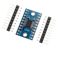HALJIA 5Pcs TXS0108E High-speed Full-duplex 8 Channel Logic Level Converter 8-Bit Logic Level Bi-directional Voltage Converter Module Compatible with Arduino