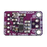 HALJIA 2PCS PAM8302 2.5W Single Channel Class D Audio Power Amplifier Module Amp Development Board
