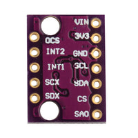 HALJIA GY-LSM6DS3 Module 6 Degrees of Freedom Breakout IIC/SPI Transfer Digital Sensor Vibration Sensor Acceleration Sensor