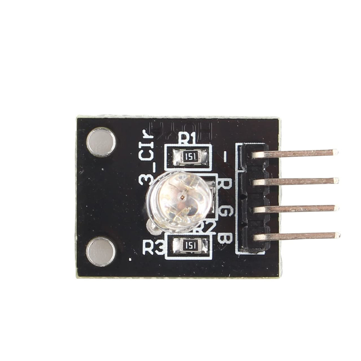 HALJIA 4 Pin Terminals RGB 3-Color LED Lamp Module Compatible with Ard