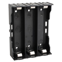 HALJIA 5Pcs 11.1V 18650 3 x 3.7V Battery Holder Case Plastic Battery Cover Storage Box with Pin