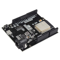 HALJIA UNO R3 D1 R32 ESP32 ESP-32 CH340G Development Board Dual-Mode WiFi Bluetooth 4MB Flash DC 5V-12V with Micro USB Compatible with Arduino