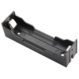 HALJIA 10Pcs 3.7V 18650 Battery Holder Case Plastic Battery Cover Storage Box with Pin