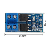 HALJIA 15A 400W DC 5V-36V Large Power Mosfet MOS FET Trigger Electronic Switch Driver Module PWM Regulator Control Panel for High-power Equipment Motor LED Strip DC Motor Micro Pump Solenoid Valve