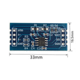HALJIA TM7711 Module/Electronic Weighting Sensor 24 Ad Module Microcontroller HX710A High precision Pressure Sensors Designed for High Precision Electronic Scale Compatible with Software and Hardware