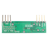 HALJIA DC3V-5.5V RXB6 433Mhz RF Superheterodyne Wireless Receiver Module Compatible with Arduino/ARM/AVR