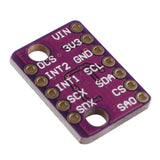 HALJIA BMI160 Module 6DOF 6 - Axis Rate Angular Velocity Gyroscope + Gravity Acceleration Sensor 6-axis Inertial Motion Sensor - Purple